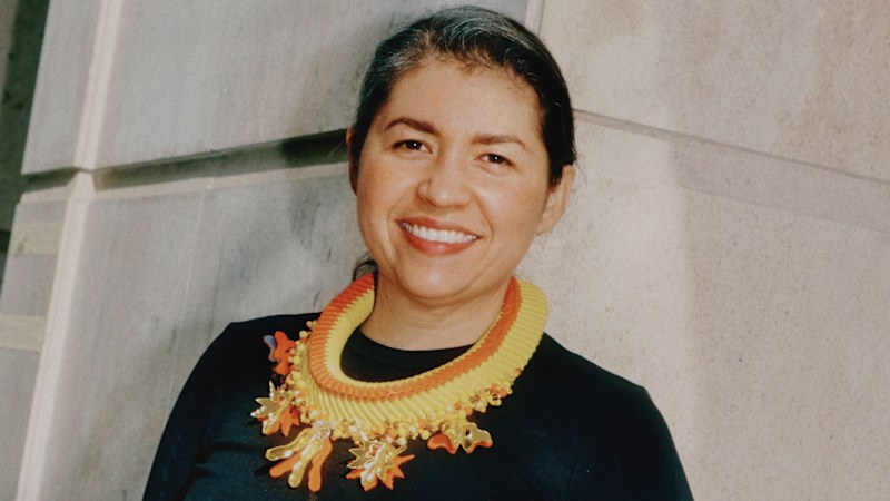 She's one of our best fashion designers. But you won't know her name
