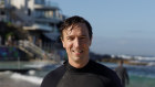 James Abbott at Sydney’s Bondi Beach.