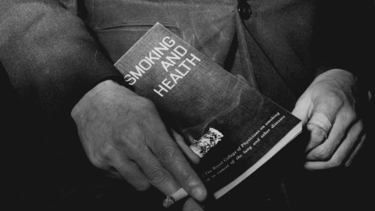 The doctors say there is overwhelming evidence to show that heavy cigarette-smoking can lead to lung cancer.