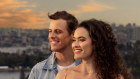 Billy Bourchier play Tony and Nina Korbe is Maria in Opera Australia’s re-staging of West Side Story on Sydney Harbour.