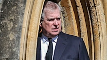 Andrew Mountbatten-Windsor, pictured at the Royal Chapel on the grounds of Royal Lodge in Windsor. His former palatial home will soon be made available to rent.