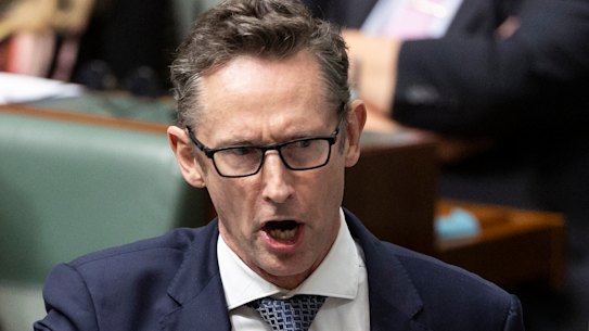 Assistant Treasurer Stephen Jones has slammed Meta’s efforts to tackle scams on its platforms as “not good enough”.