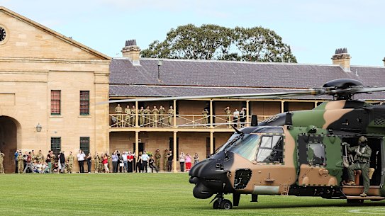 Victoria Barracks, in Sydney’s eastern suburbs, is one of the Defence sites that was scrutinised by the audit review.