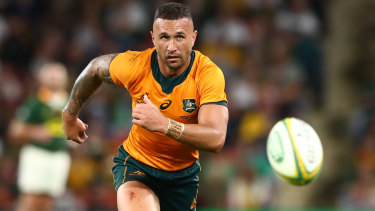 Quade Cooper plays his club rugby in Japan.
