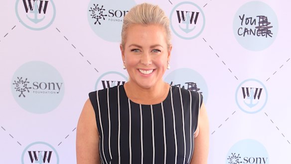 Samantha Armytage at the Wharf4Ward fundraiser.
