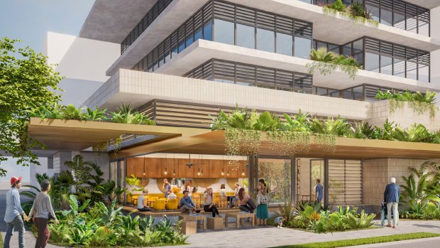 Under the plan, buildings up to 20 storeys will be allowed on some blocks, with retail or hospitality at ground level.