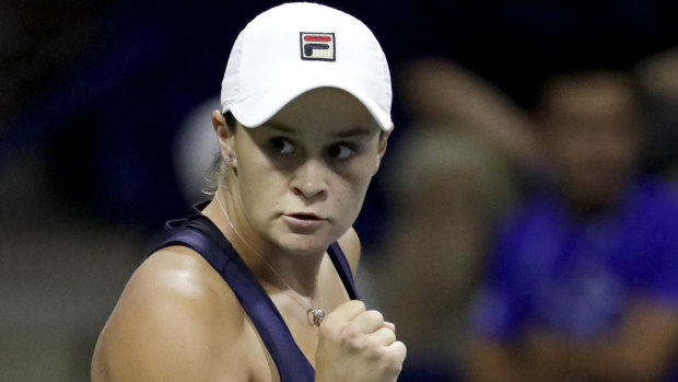 Triumph: Ashleigh Barty has put herself in a strong position coming into the Australian Open in January.