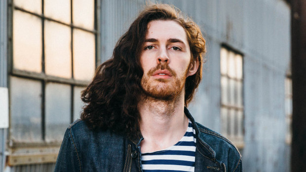 Irish singer-songwriter Hozier.