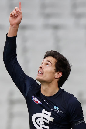 Jack Silvagni pays tribute to his late grandfather, Sergio.
