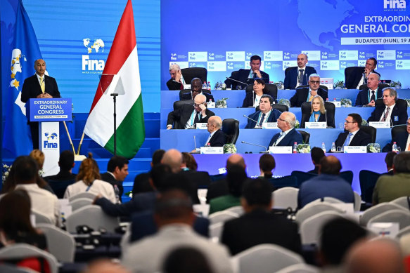 The FINA Extraordinary General Congress, held in Budapest at the 2022 World Championships, saw the new inclusion policy passed by 71 per cent of voters.