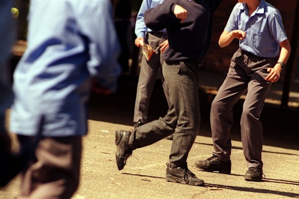 The teacher was accused of failing to properly perform playground and other duties.