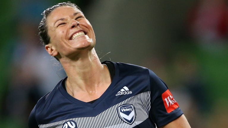 Victory's Emily Gielnik has brought back some confidence from the Matildas camp.