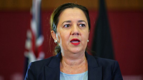 Queensland Premier Annastacia Palaszczuk.