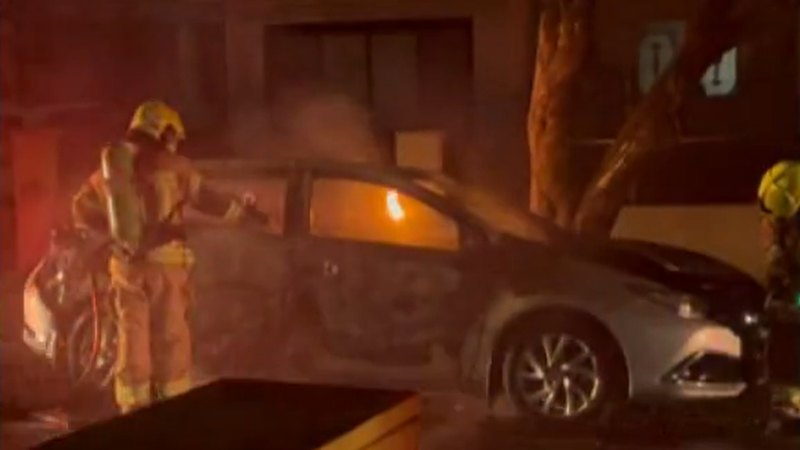 Man killed in Sydney shooting, torched car found nearby