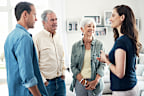 Young adults are living at home longer. 