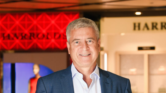 Scentre chief Peter Allen says the rent relief schemes are bad policy. 