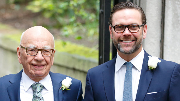 'We do not deny climate change': Rupert Murdoch addresses son's exit from board