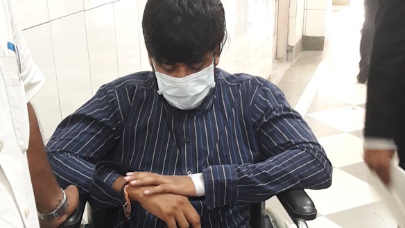 Puneet Puneet at a court appearance in September.