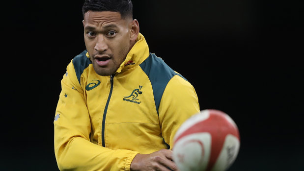 Filtered: Israel Folau has to abide by new social guidelines under his new contract.