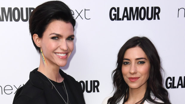 Ruby Rose and Jessica Origliasso in 2017.
