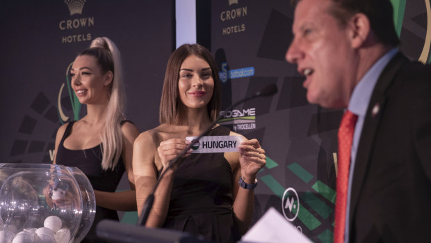 The 2019 Minifootball World Cup draw was held at Crown Towers last week.