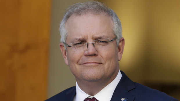 Prime Minister Scott Morrison speaks vaguely and without emotion when it comes to Indigenous issues.