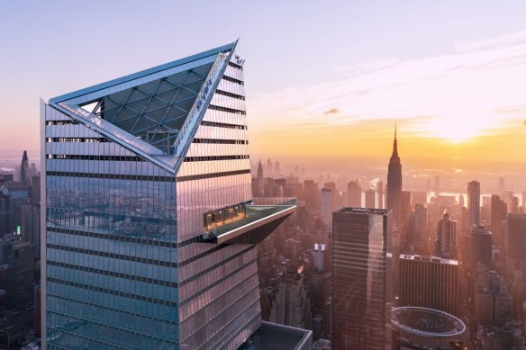 New skyscraper viewing experiences keep being built, including The Edge at Hudson Yards. (Yes, those are people climbing along the edge.)