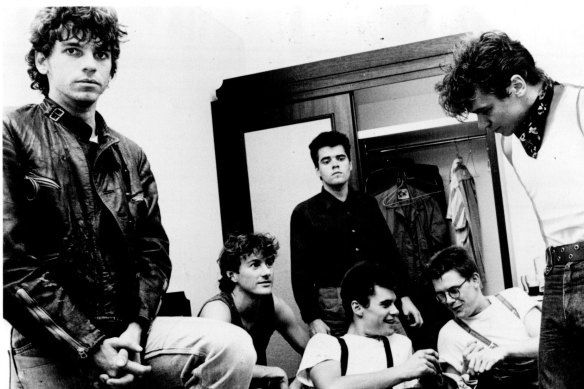 A young INXS launch Shabooh Shoobah in 1982.