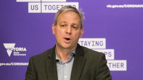 Victoria's Chief Health Officer Brett Sutton has warned the aged care sector outbreaks could lead to further deaths. 