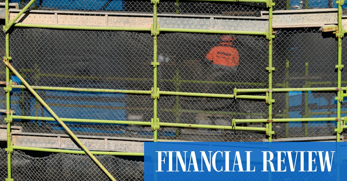 afr.com - Lucas Baird - Queensland construction super giant fails APRA performance test