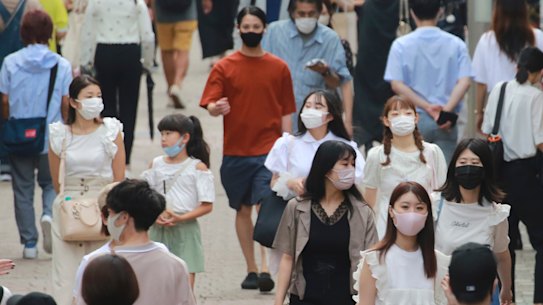 The Tokyo Governor Yuriko Koike has urged young Japanese people in her city to get vaccinated.