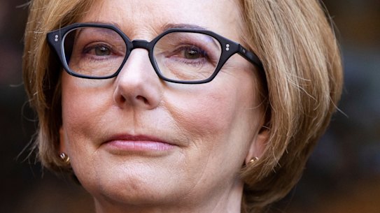 Former prime minister Julia Gillard.
