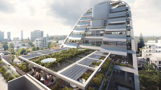 Concept designs of Hancock Prospecting’s $250 million West Perth development.