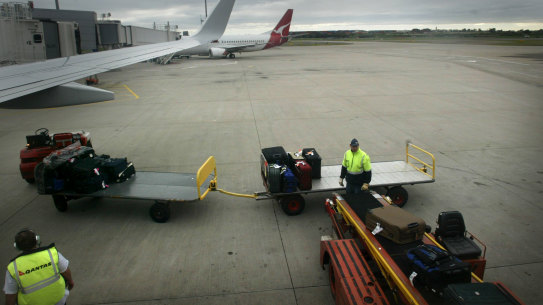 Ground crew at the air service provider used by Qantas and 20 other major airlines will vote on whether to take industrial action from Monday. 