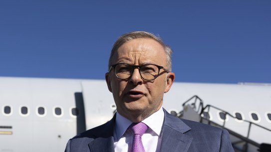 Anthony Albanese has taken only one overseas trip this year.