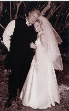 Jon Seccull and Michelle Skewes at their 2003 wedding.