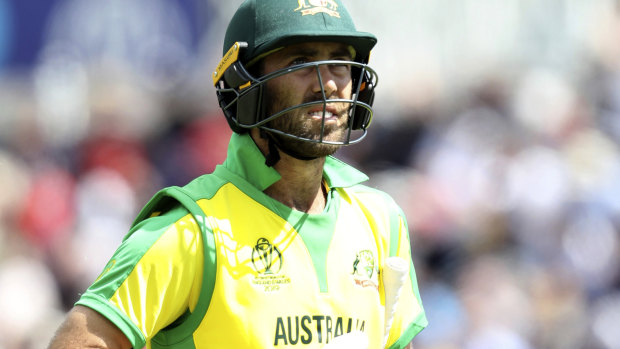Glenn Maxwell during this year's World Cup.
