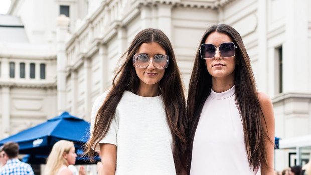 Jess and Stef Dadon from <i>How Two Live</i> at VAMFF, at Melbourne Museum 2016