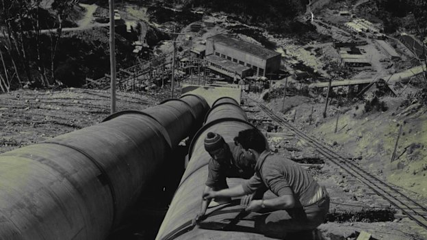 Os trabalhadores migrantes foram a espinha dorsal do enorme projeto Snowy.