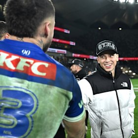 Rapper Central Cee with Bronson Xerri.