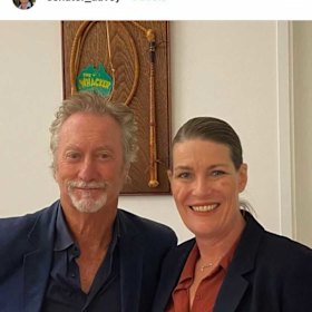Bryan Brown caught up with Perin Davey in Canberra. 
