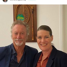 Bryan Brown caught up with Perin Davey in Canberra. 