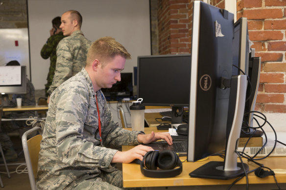 Locked Shields is the world’s biggest ‘live fire’ cyberwar training exercise, run here in Estonia in 2018 by NATO.