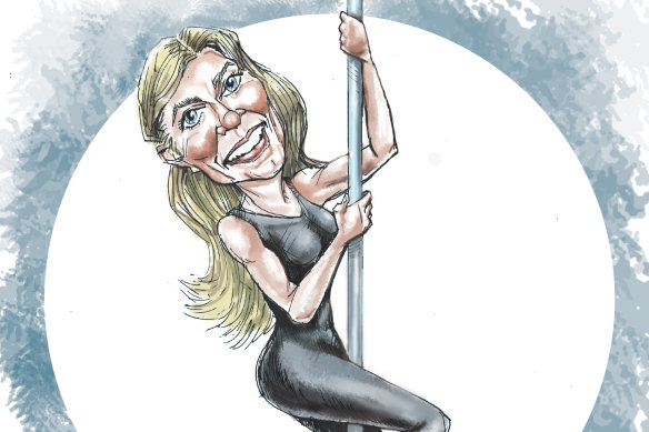 Australian Charities and Not-for-profits Assistant Commissioner Anna Longley lists pole dancing as a hobby.