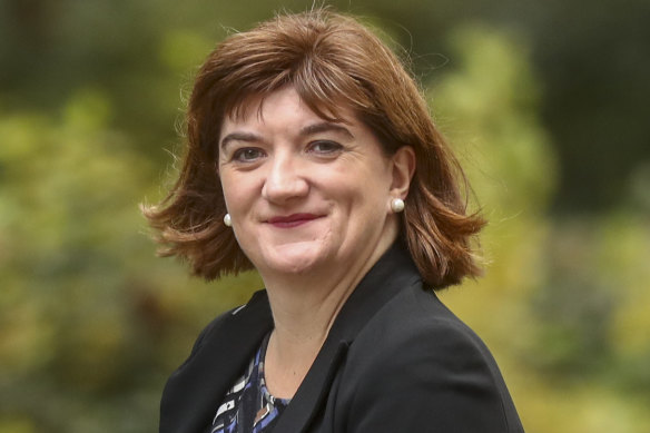 Nicky Morgan confirmed the decision in a letter to her conservative colleague.