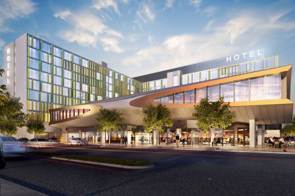 Melbourne Airport will build a two-brand hotel - Novotel and Ibis Styles - with 464 rooms