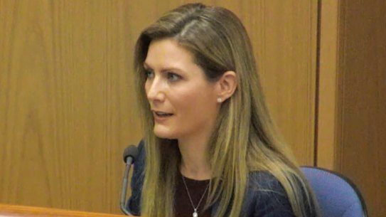 Shannon Ruddock's father's pain was neglected in a nursing home in Sydney's south, she told the Royal Commission on Aged Care Quality and Safety. 