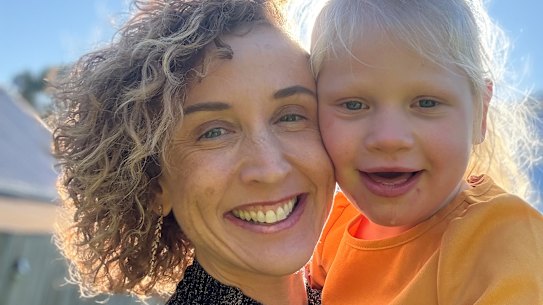 Tatyana Leonov with her daughter, Millie, who has Angelman syndrome.