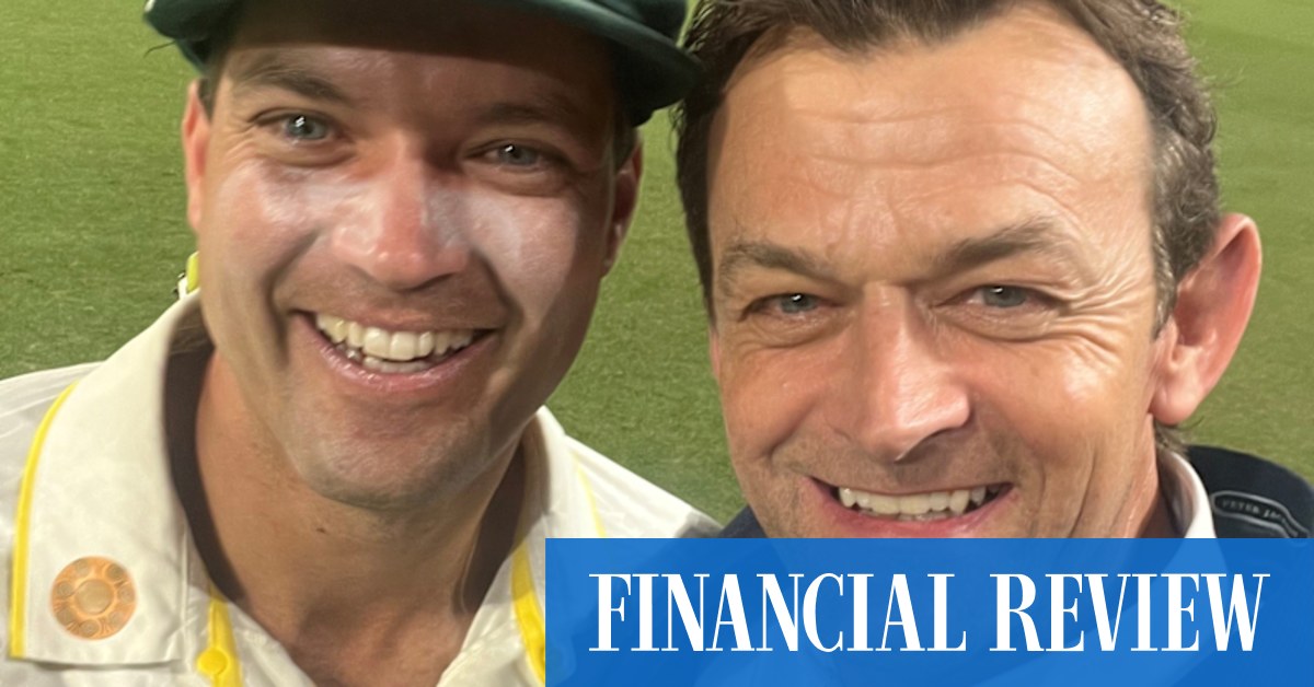 afr.com - Simon Evans - When Gilly entered the Aussies' inner sanctum he brought this drink