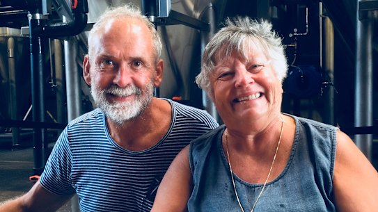 Peter and Rosemary Ruprecht in happier times